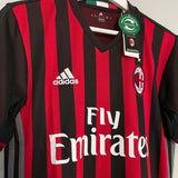 2016/17 AC MILAN *BNWT* HOME SHIRT (S) ADIDAS