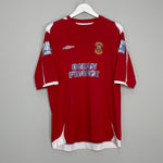 2007/09 TAMWORTH FC #11 HOME SHIRT (XL) UMBRO