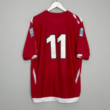 2007/09 TAMWORTH FC #11 HOME SHIRT (XL) UMBRO