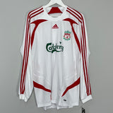 2007/08 LIVERPOOL TORRES #9 *BNWT* L/S AWAY SHIRT (L) ADIDAS