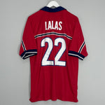 1998/99 USA LALAS #22 AWAY SHIRT (L) NIKE