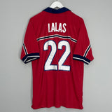 1998/99 USA LALAS #22 AWAY SHIRT (L) NIKE