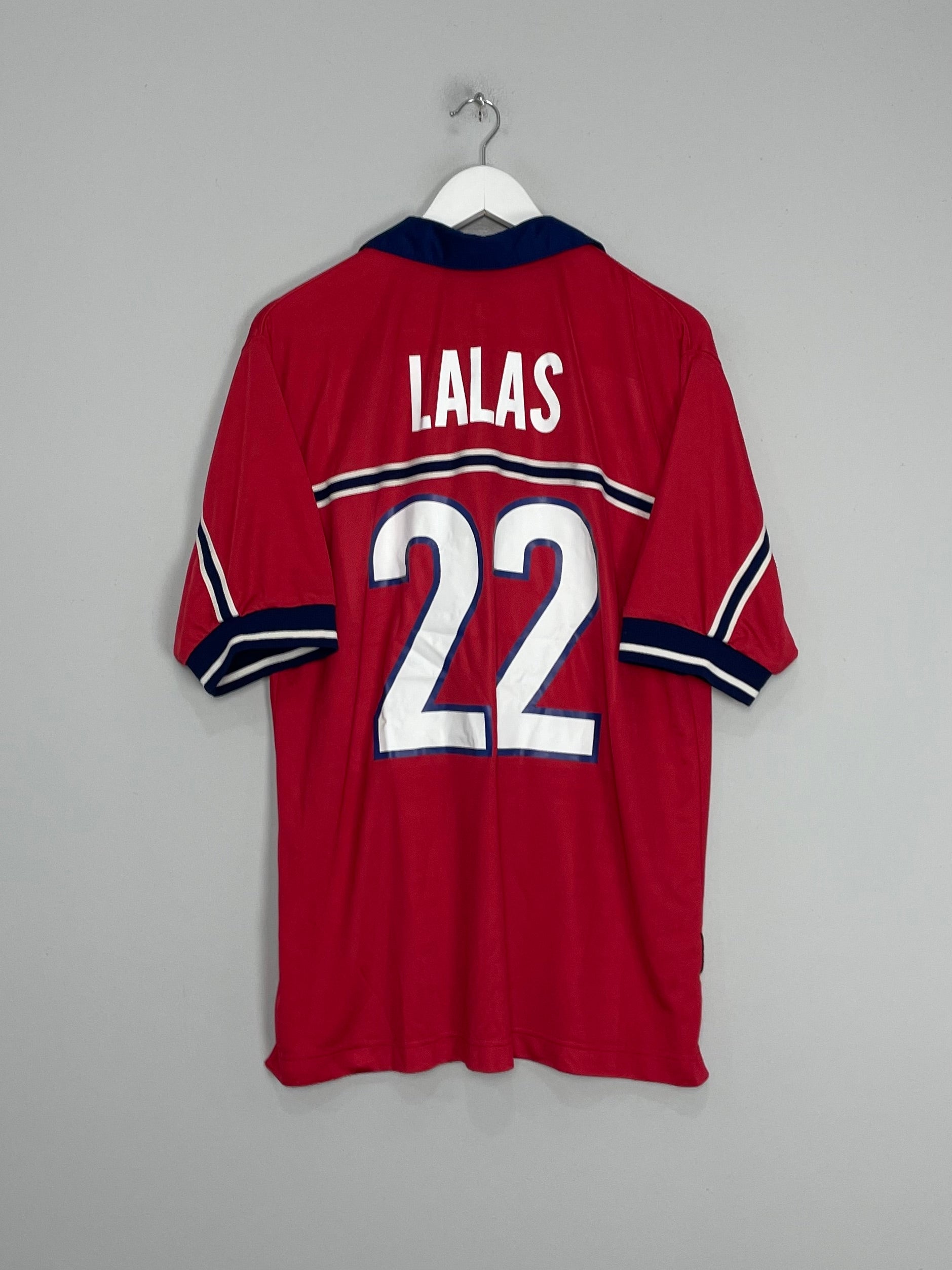 1998/99 USA LALAS #22 AWAY SHIRT (L) NIKE