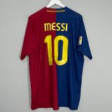 2008/09 BARCELONA MESSI #10 HOME SHIRT (XL) NIKE