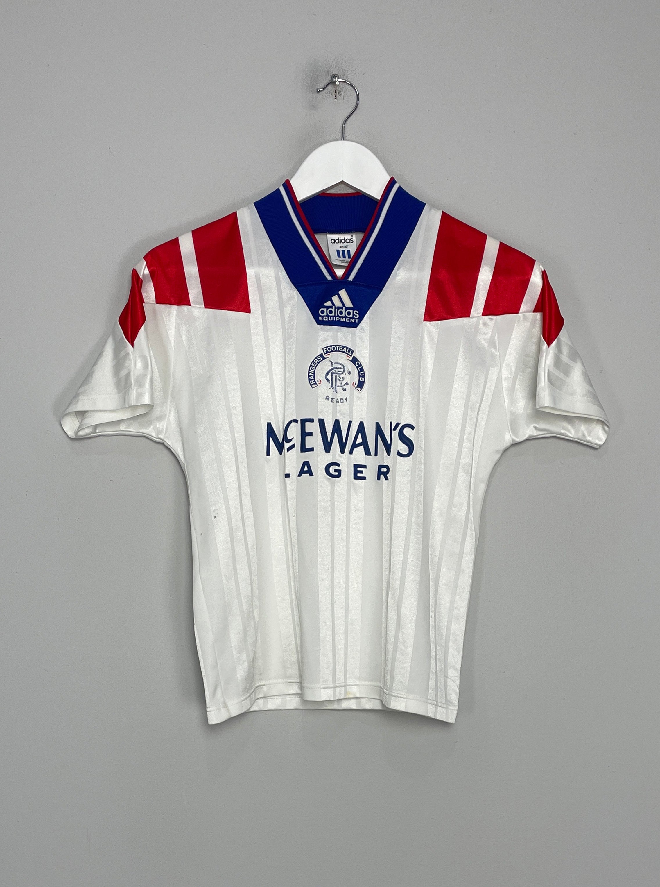 1992/94 RANGERS #9 AWAY SHIRT (L.KIDS) ADIDAS