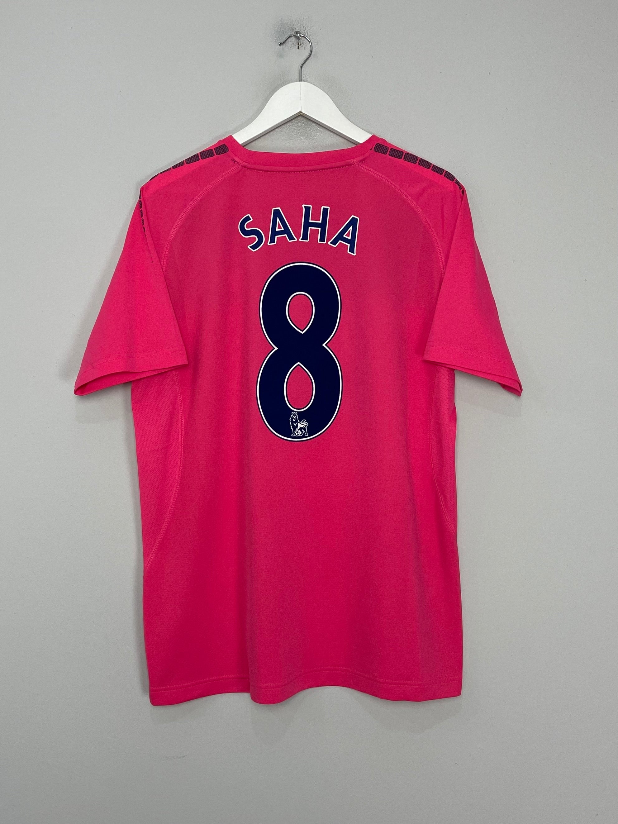 2010/11 EVERTON SAHA #8 AWAY SHIRT (L) LE COQ