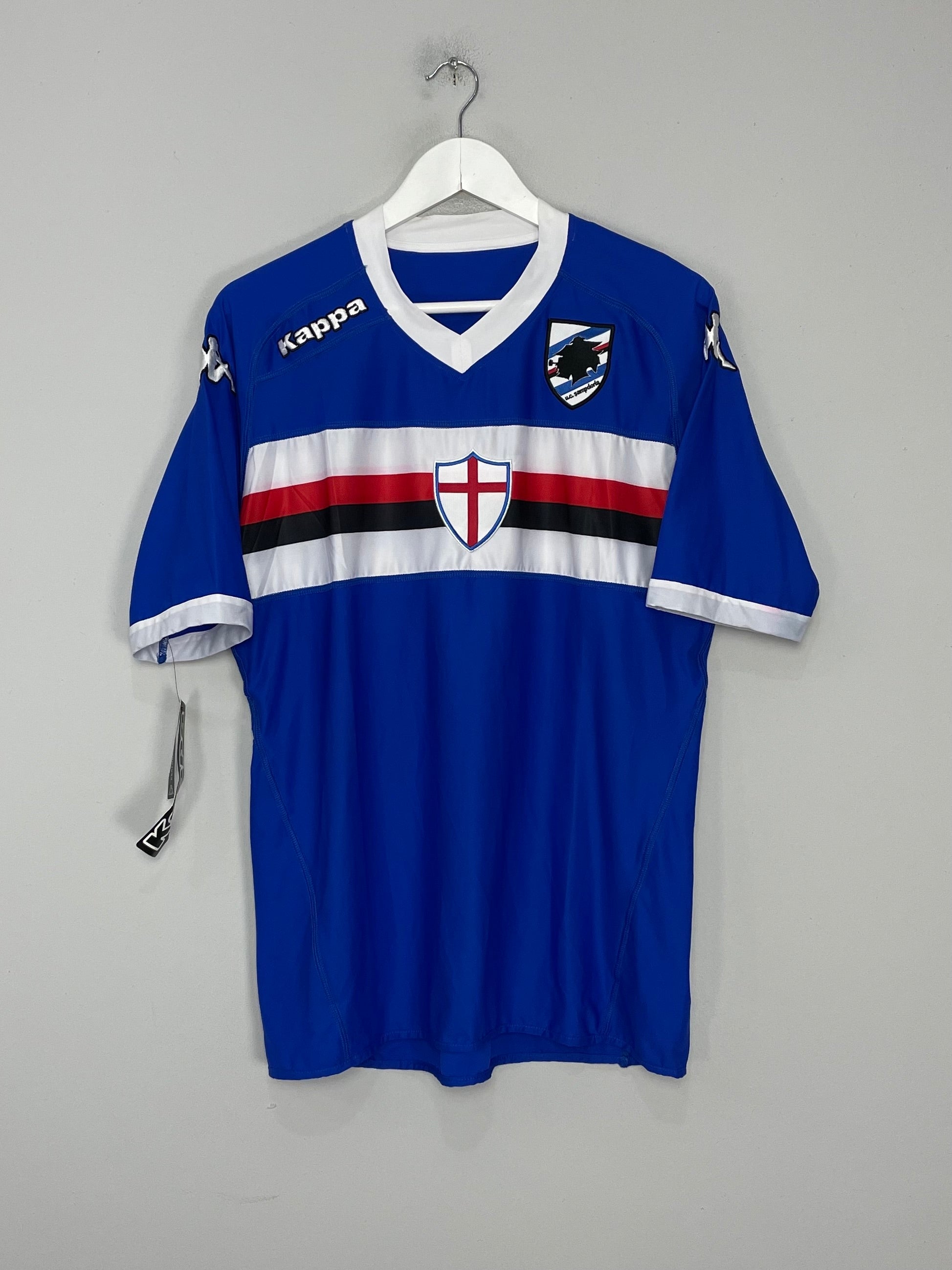 2010/11 SAMPDORIA *BNWT* HOME SHIRT (XL) KAPPA