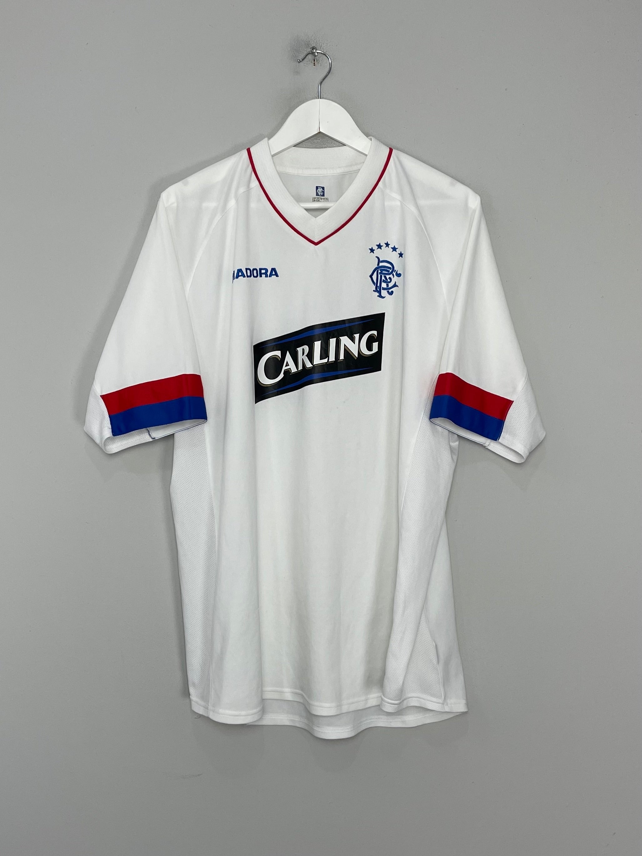 2003/04 RANGERS THIRD SHIRT (XXL) DIADORA