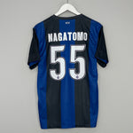 2012/13 INTER MILAN NAGATOMO #55 HOME SHIRT (M) NIKE