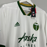 2018/19 PORTLAND TIMBERS *BNWT* PLAYER ISSUE AWAY SHIRT (XXL) ADIDAS