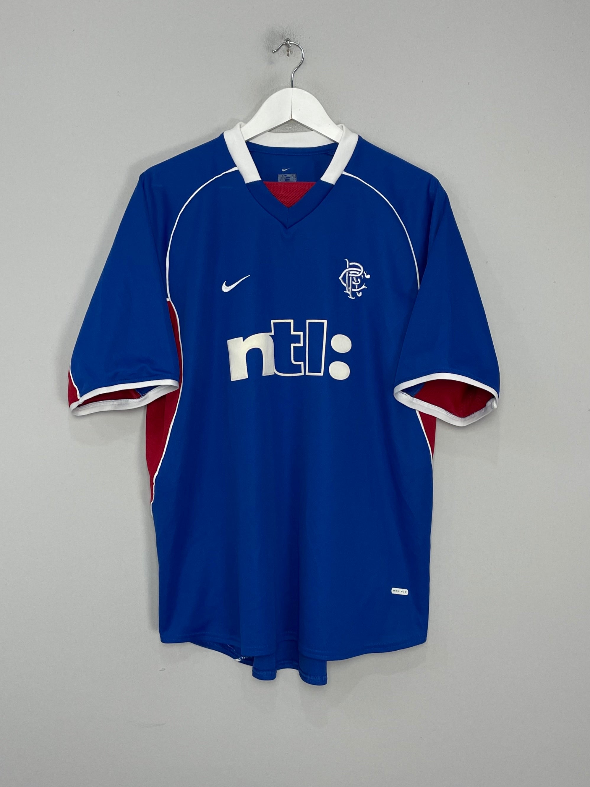 CULT KITS - 2001/02 RANGERS HOME SHIRT (XL) NIKE – Cult Kits