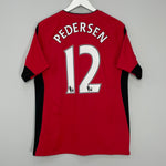 2010/11 BLACKBURN ROVERS PEDERSEN #12 AWAY SHIRT (L) UMBRO