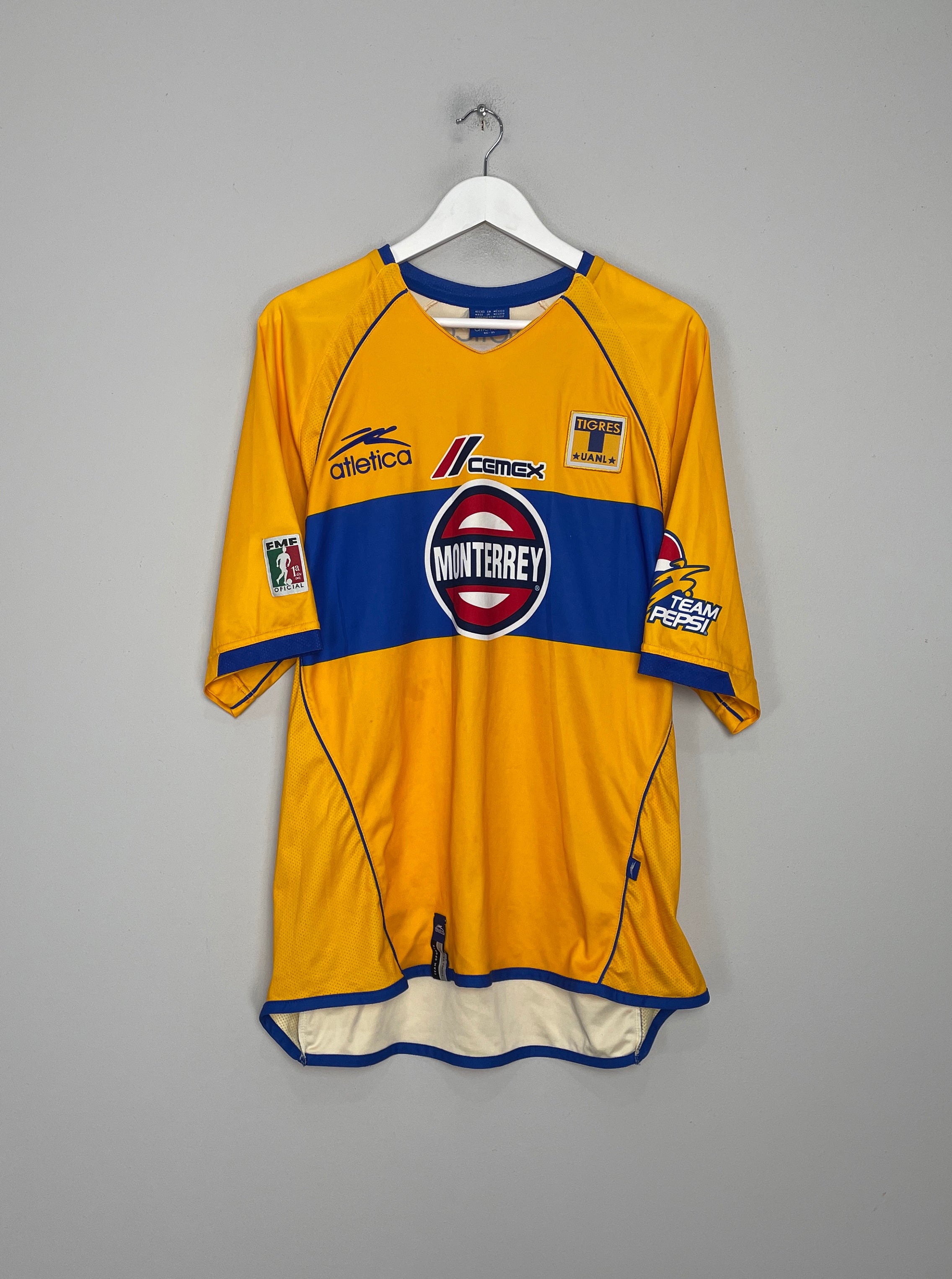 2004/05 TIGRES HOME SHIRT (XL) ATLETICA