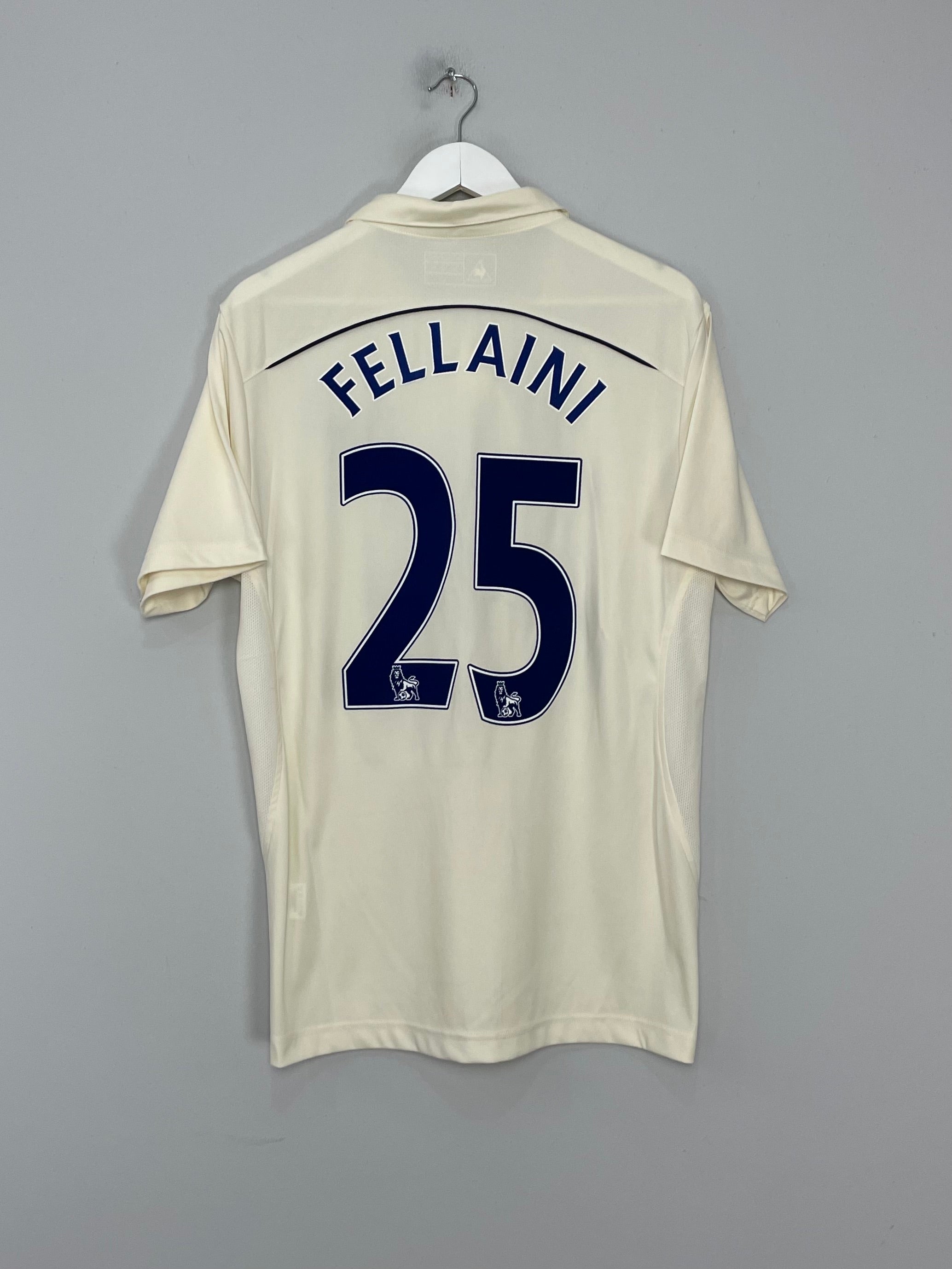 2010/11 EVERTON FELLAINI #25 THIRD SHIRT (L) LE COQ