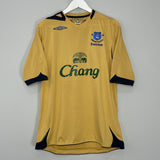 2006/07 EVERTON YOBO #4 THIRD SHIRT (L) UMBRO