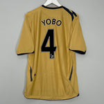 2006/07 EVERTON YOBO #4 THIRD SHIRT (L) UMBRO