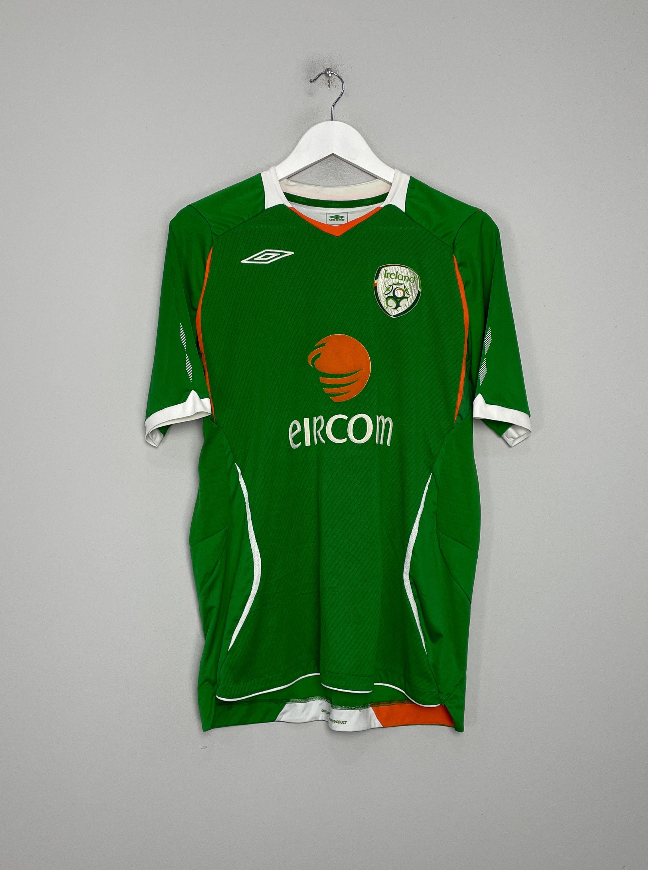 2008/10 IRELAND HOME SHIRT (L) UMBRO