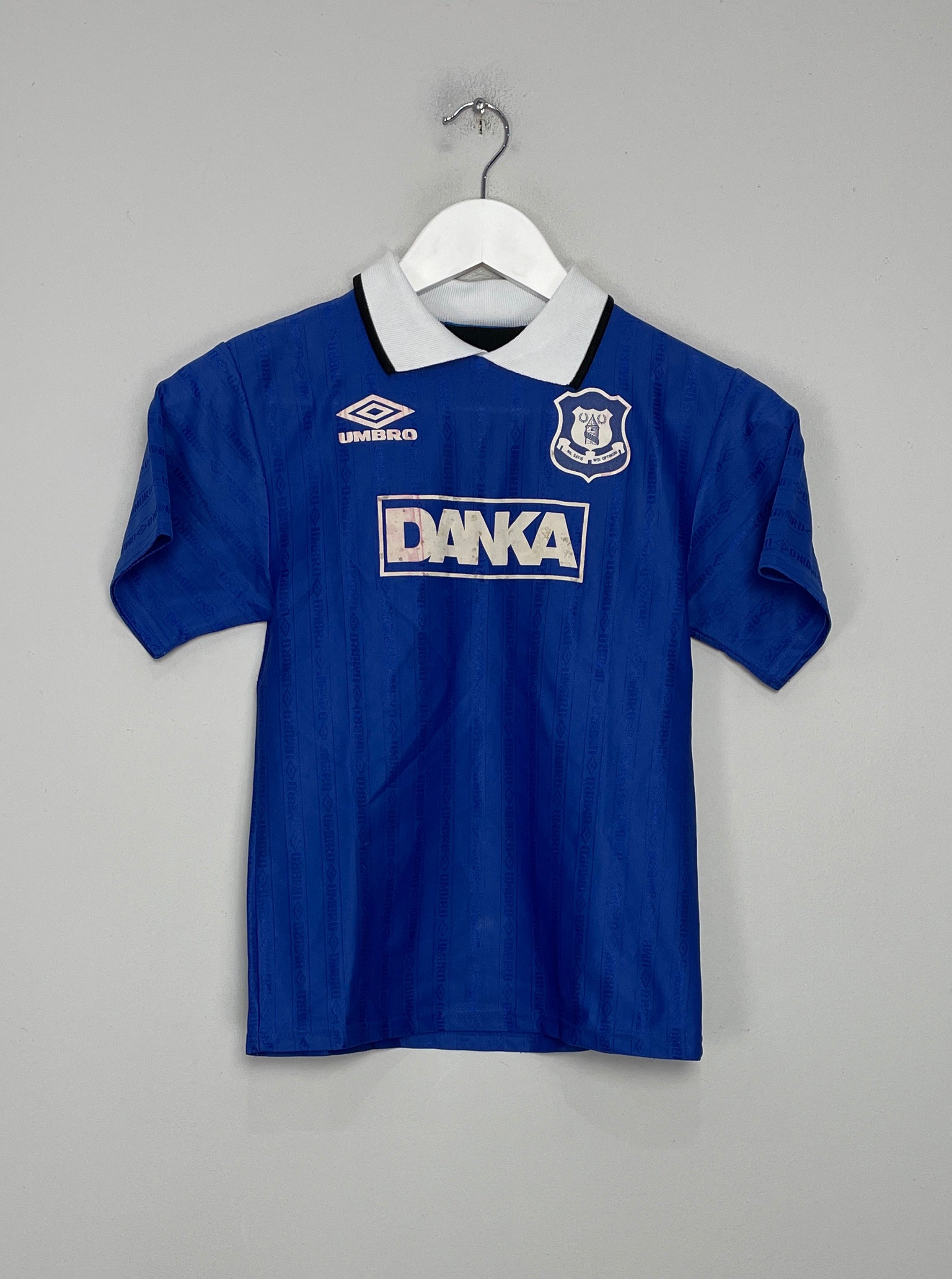 1995/97 EVERTON HOME SHIRT (M.KIDS) UMBRO