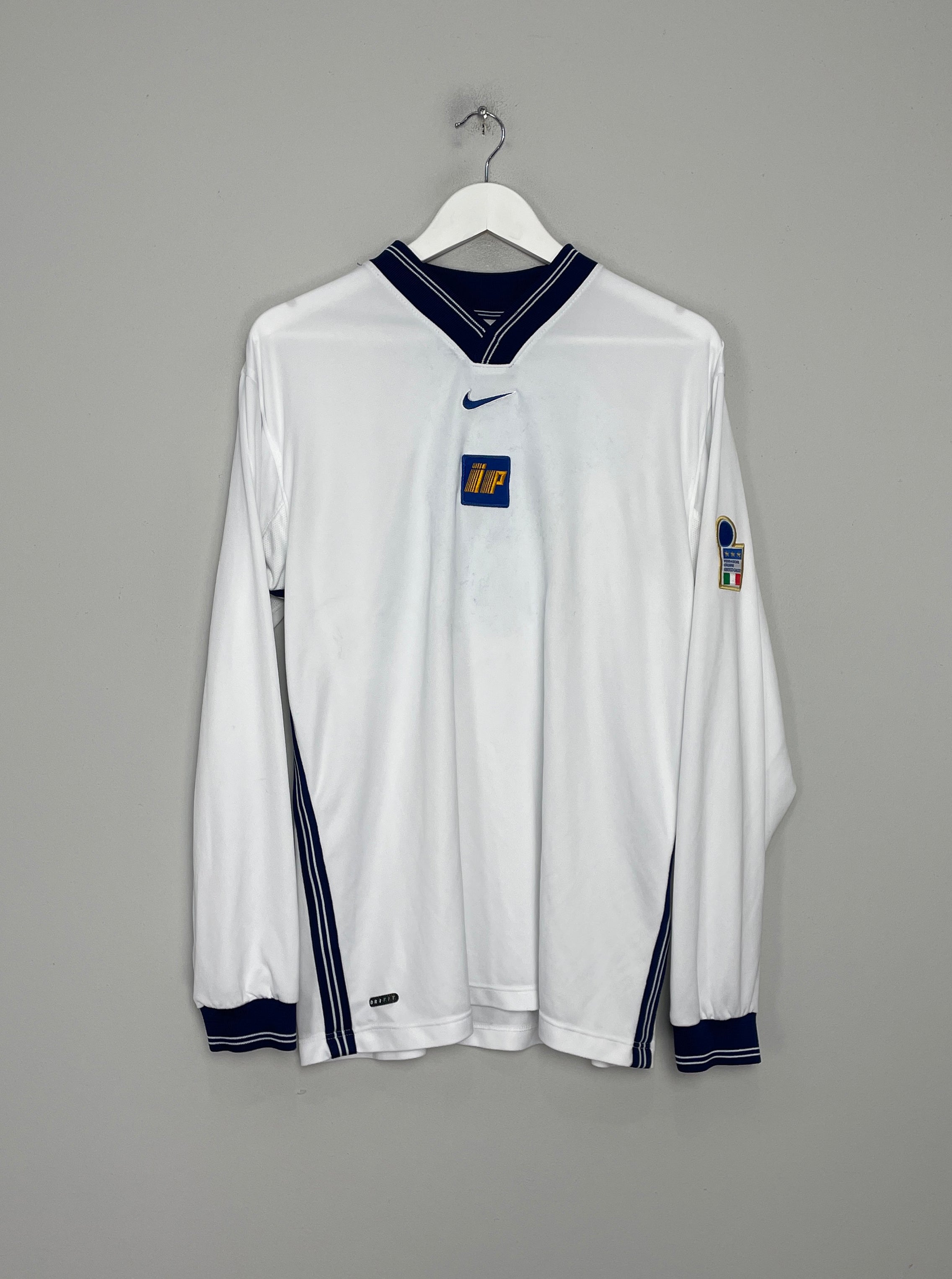 1998 ITALY L/S TRAINING SHIRT (L) NIKE