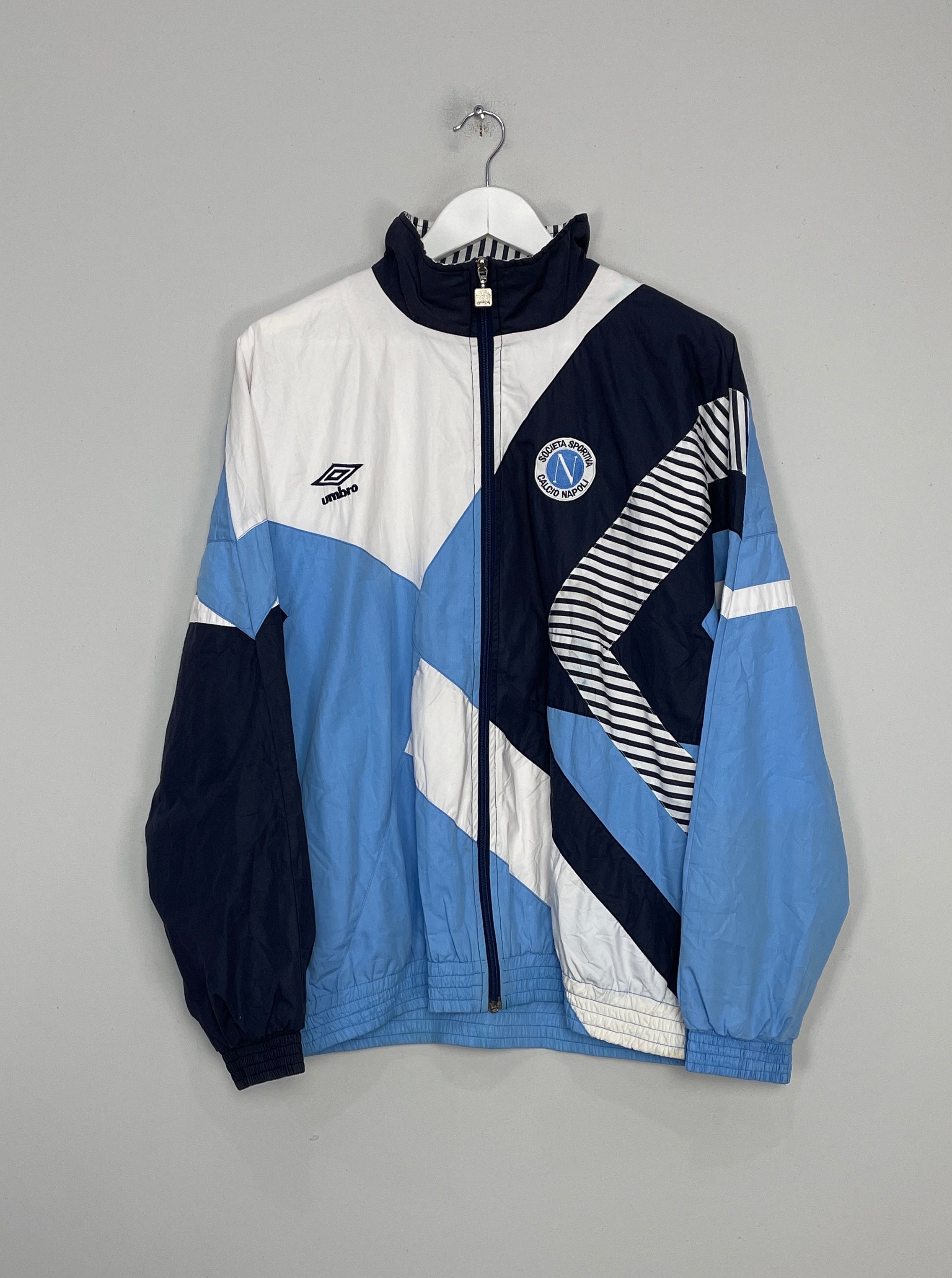 1993/94 NAPOLI TRACK JACKET (M) UMBRO