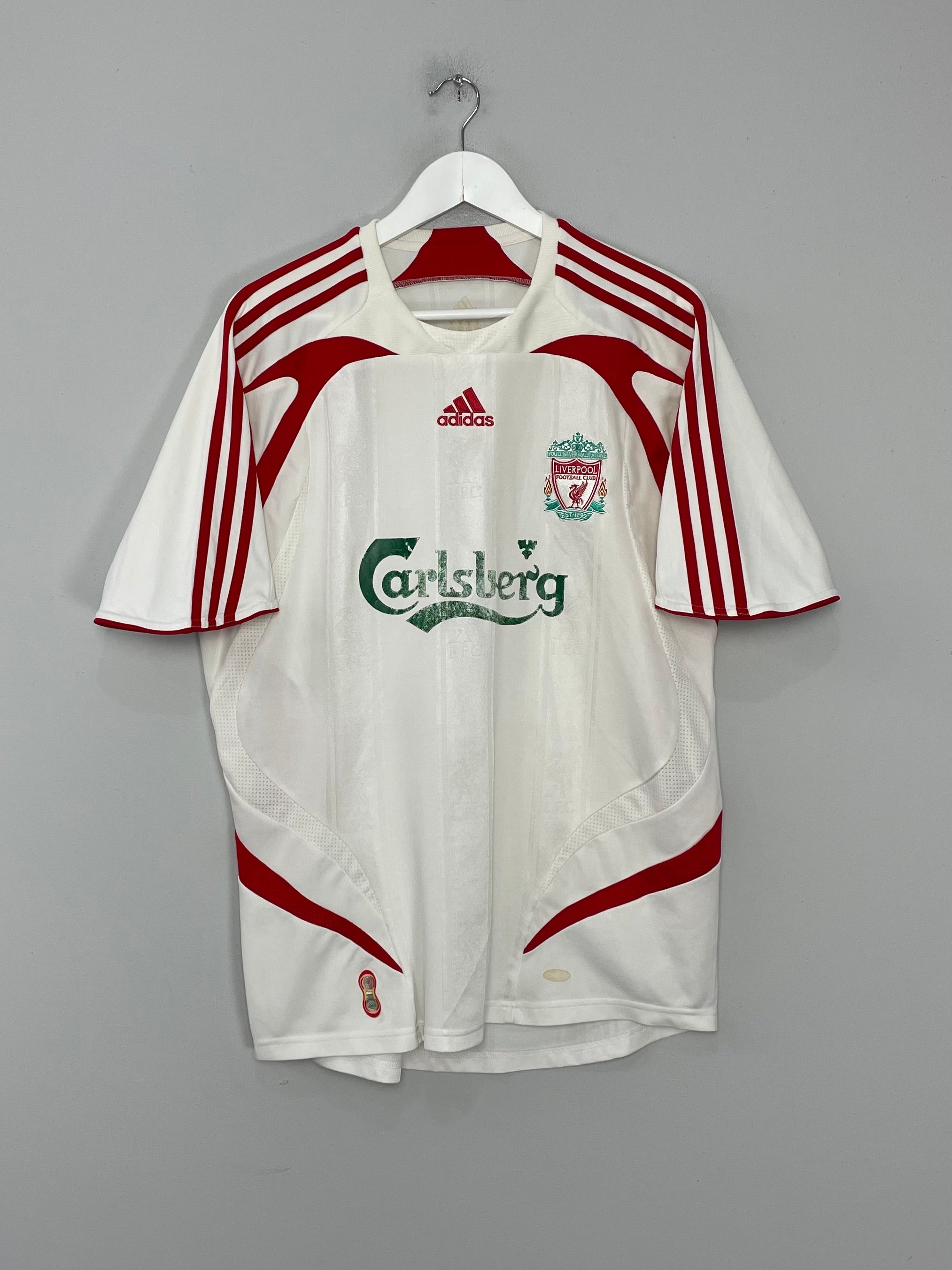 2007/08 LIVERPOOL AWAY SHIRT (M) ADIDAS