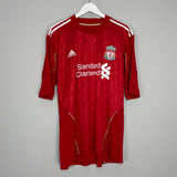 2010/12 LIVERPOOL GERRARD #8 HOME SHIRT (XL) ADIDAS