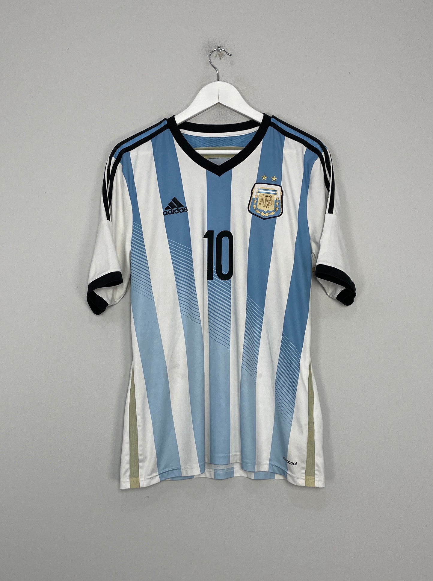 adidas Argentina Away Jersey 2014, XXXL (Royal Blue) :