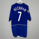 2002/03 MANCHESTER UNITED BECKHAM #7 C/L THIRD SHIRT (XXL) NIKE