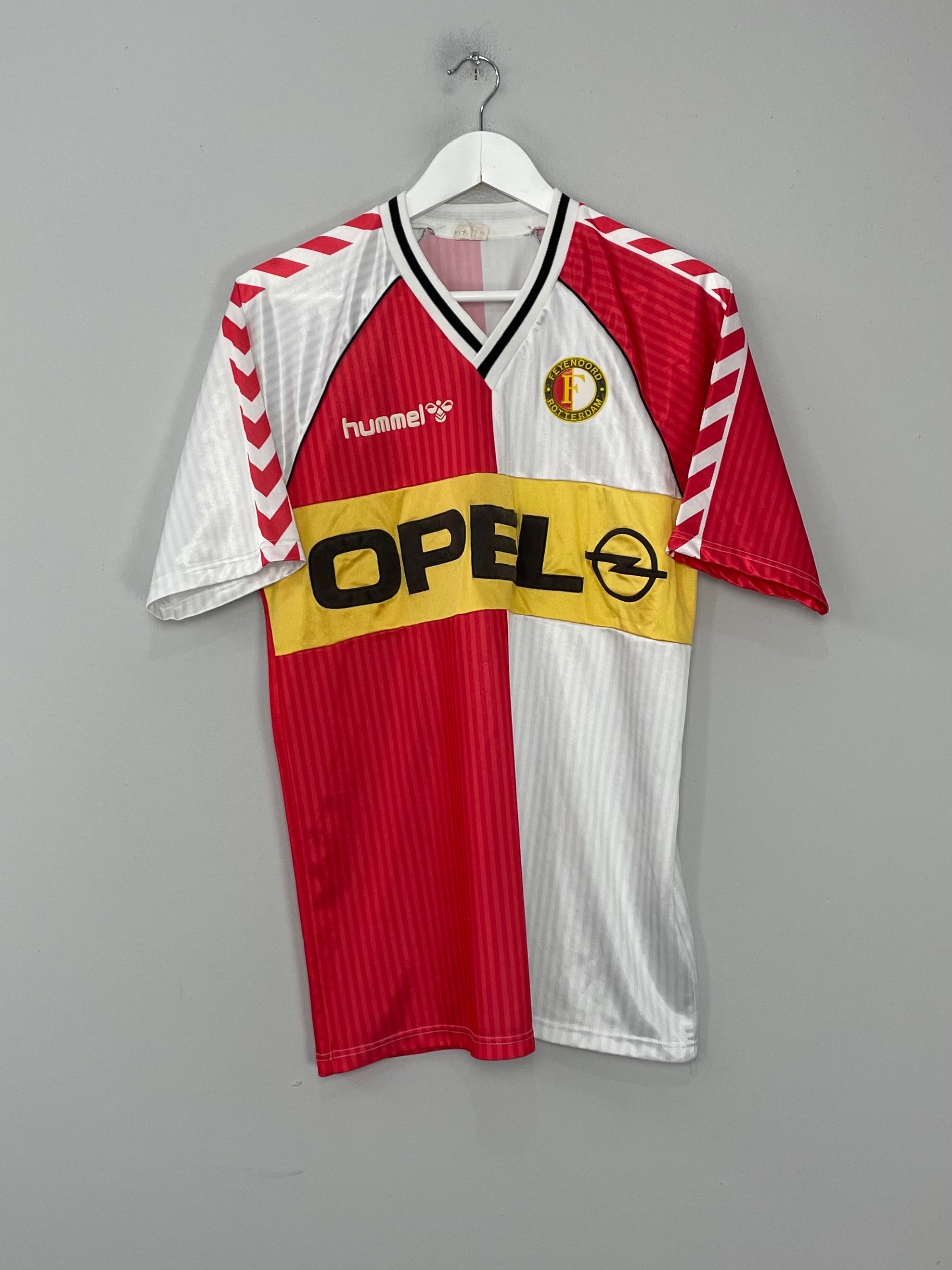 1987/89 FEYENOORD HOME SHIRT (L) HUMMEL