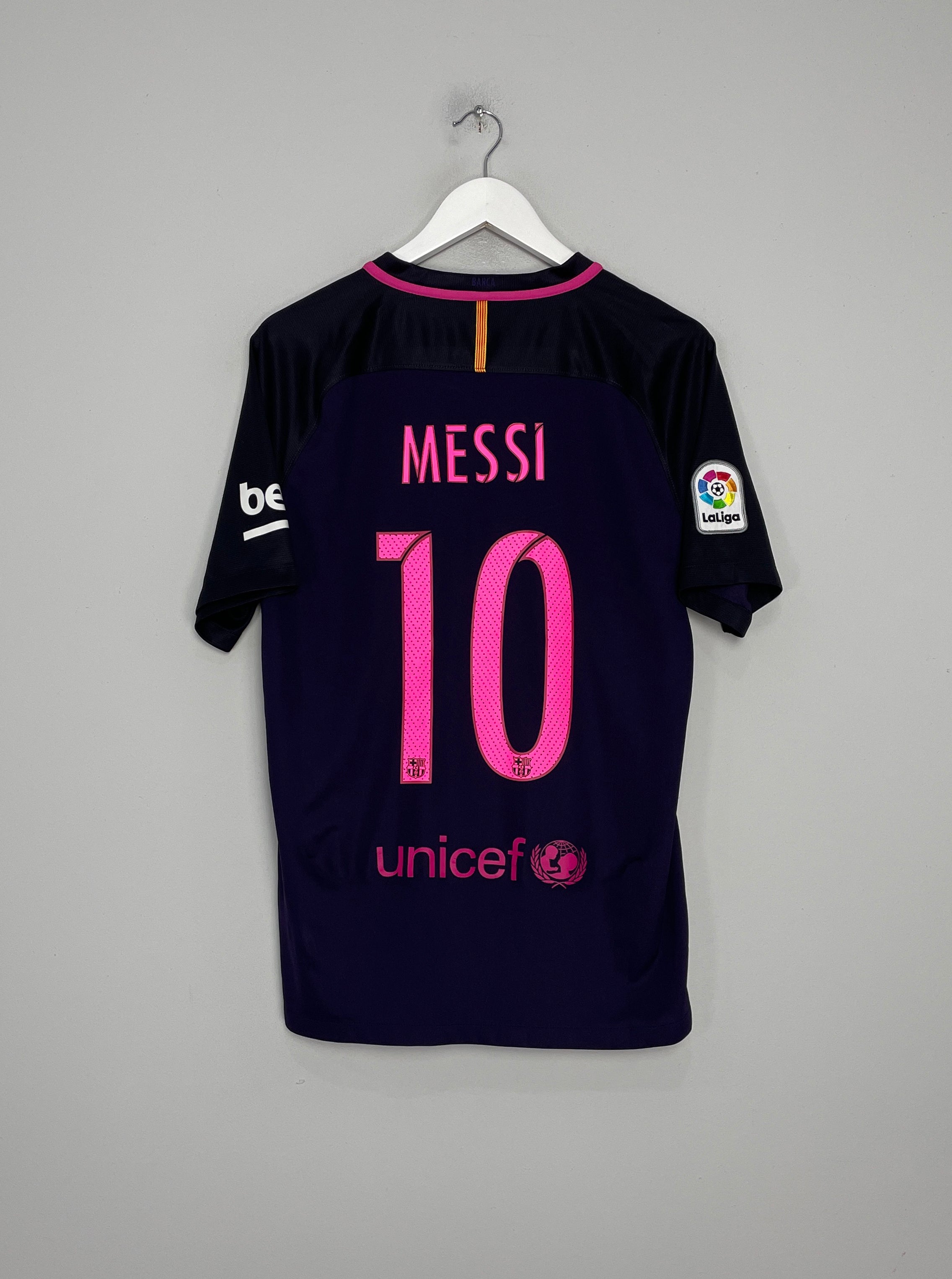 2016/17 BARCELONA MESSI #10 AWAY SHIRT (M) NIKE