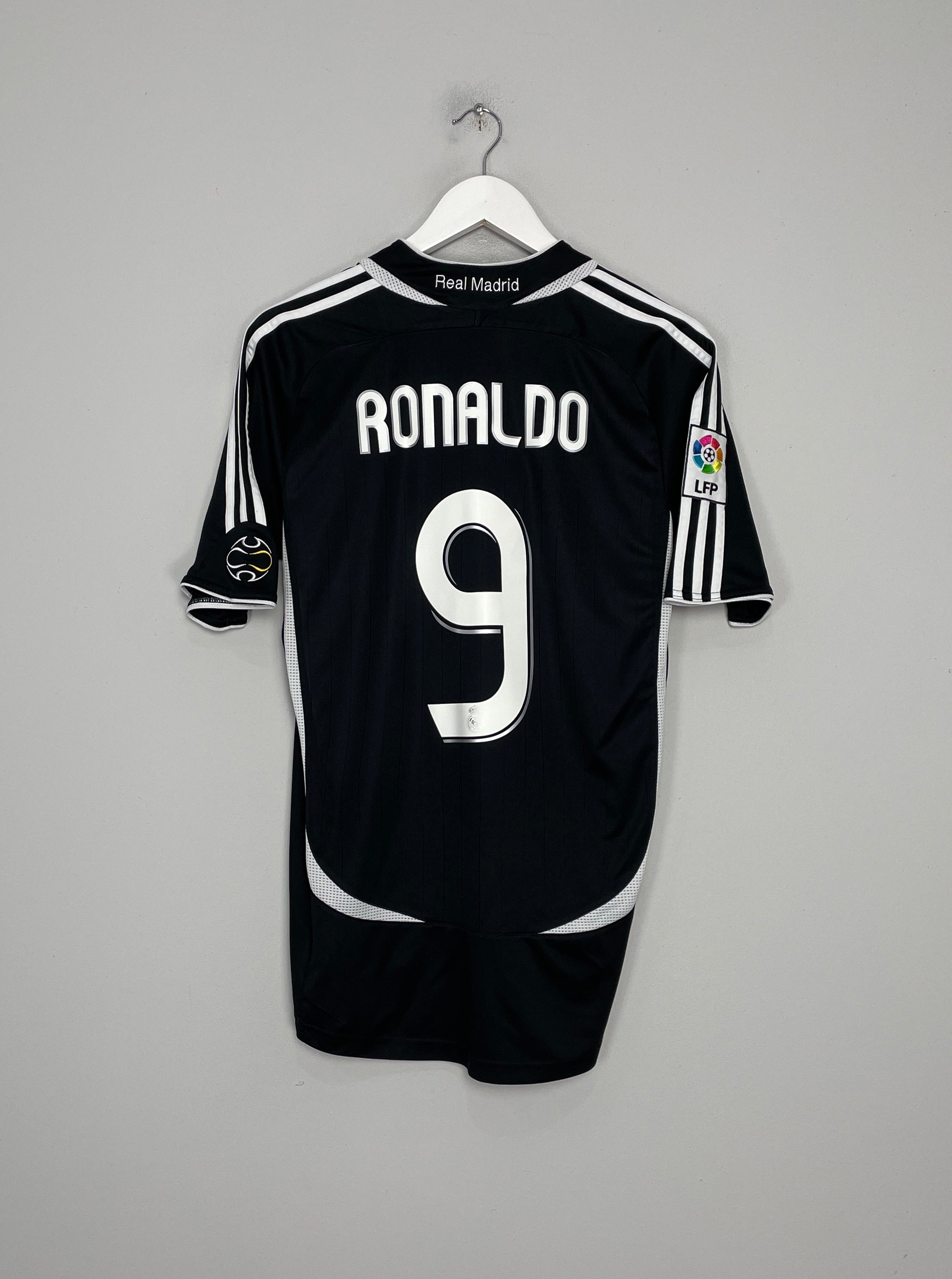 2006/07 REAL MADRID RONALDO #9 AWAY SHIRT (S) ADIDAS