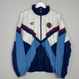 1990/92 ASTON VILLA TRACK JACKET (M) UMBRO