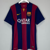 2014/15 BARCELONA MESSI #10 HOME SHIRT (L) NIKE