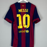 2014/15 BARCELONA MESSI #10 HOME SHIRT (L) NIKE