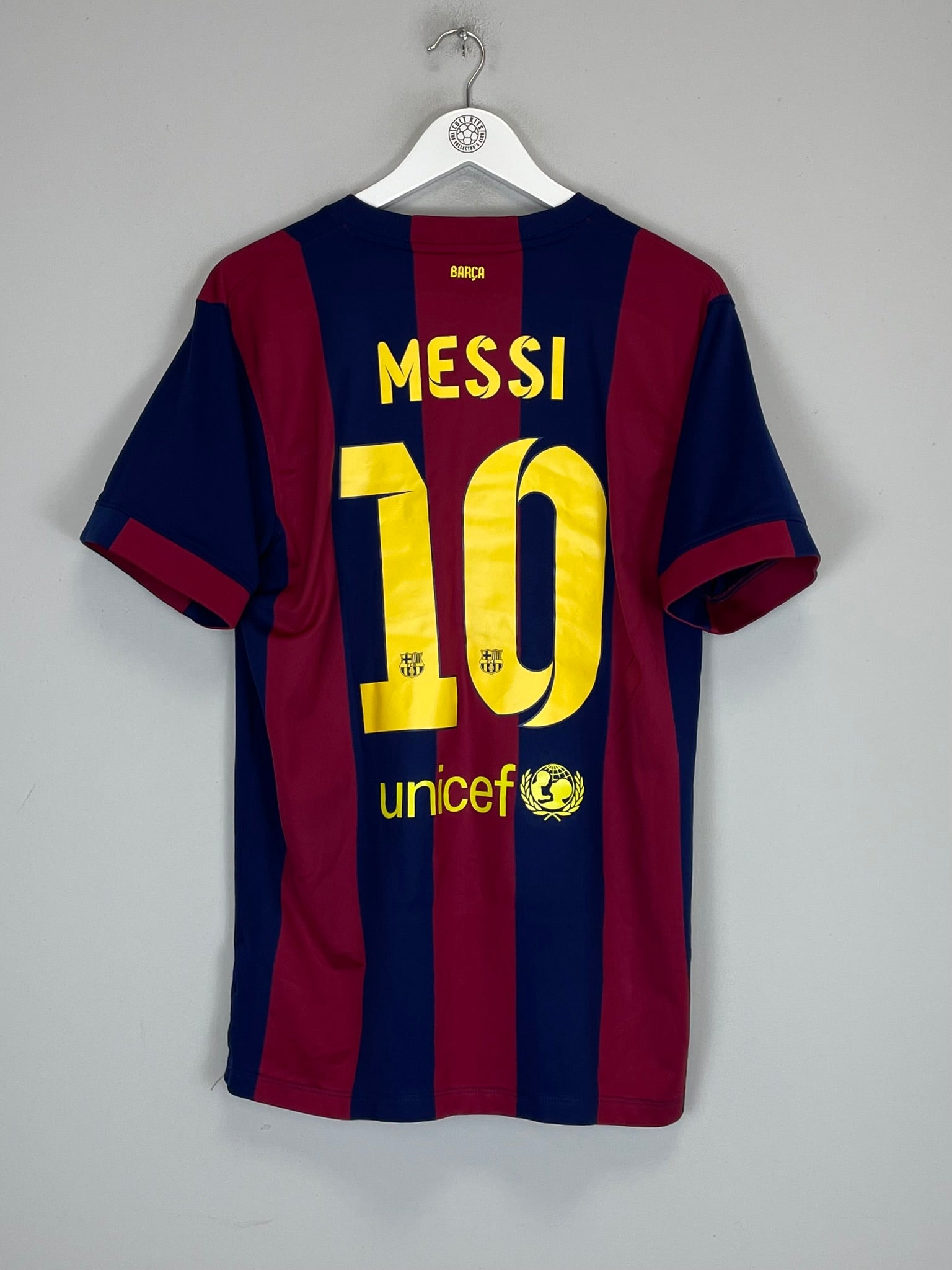 2014/15 BARCELONA MESSI #10 HOME SHIRT (L) NIKE