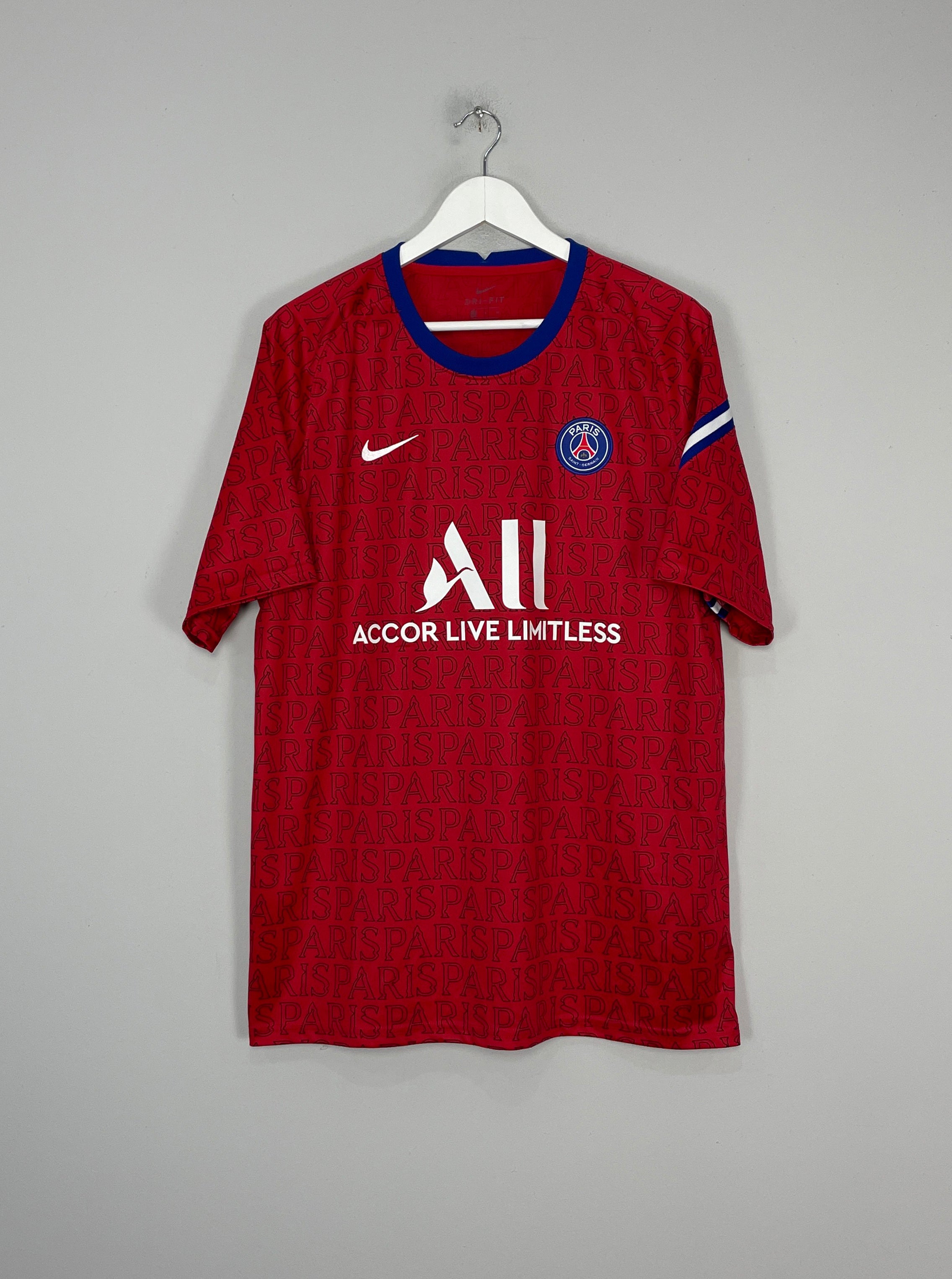 2020/21 PSG TRAINING SHIRT (XL) NIKE