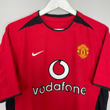 2002/04 MANCHESTER UNITED RONALDO #7 HOME SHIRT (M) NIKE