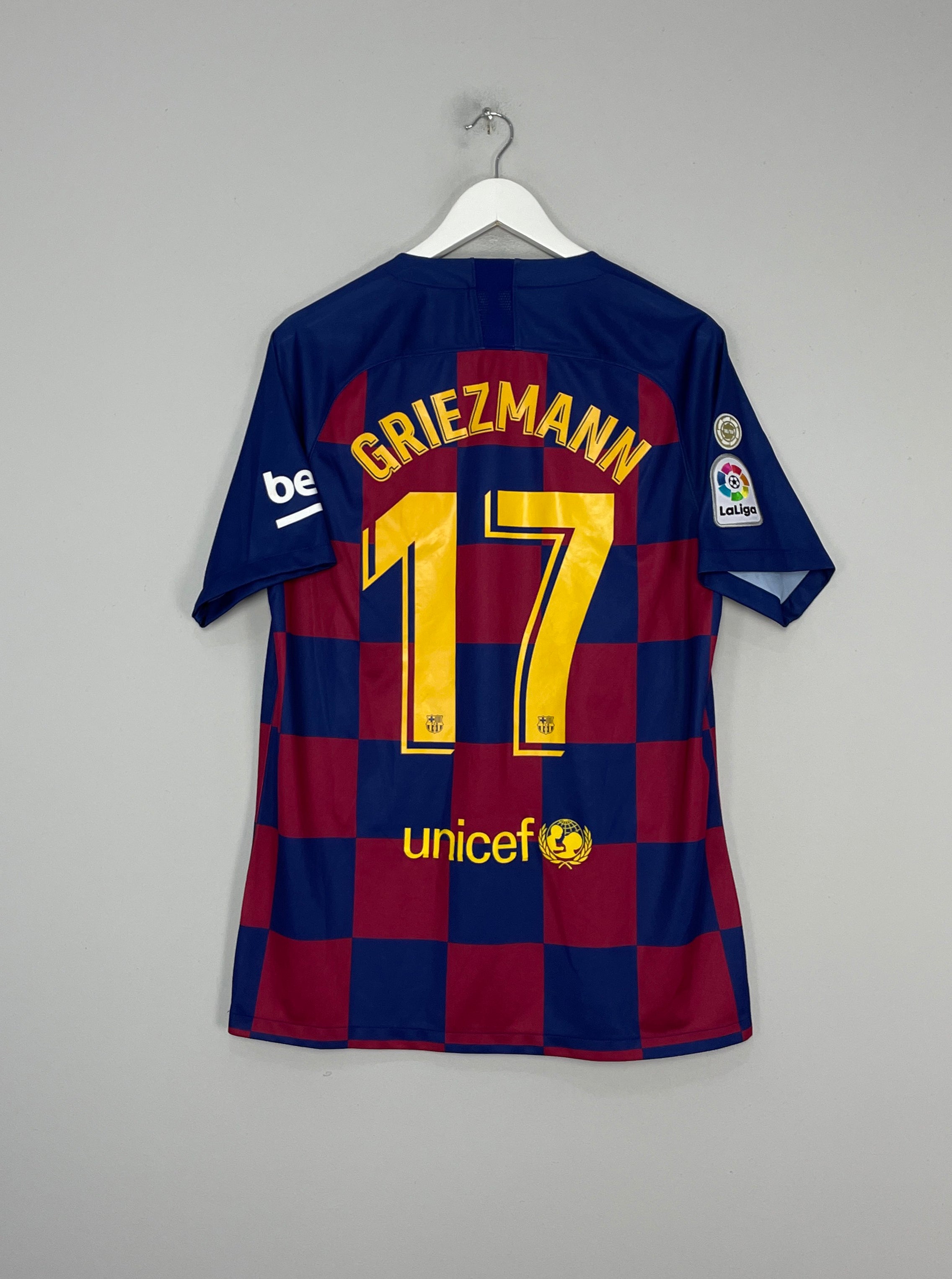 2019/20 BARCELONA GRIEZMANN #17 HOME SHIRT (L) NIKE