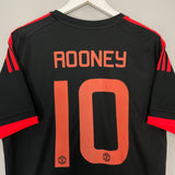 2015/16 MANCHESTER UNITED ROONEY #10 THIRD SHIRT (L) ADIDAS