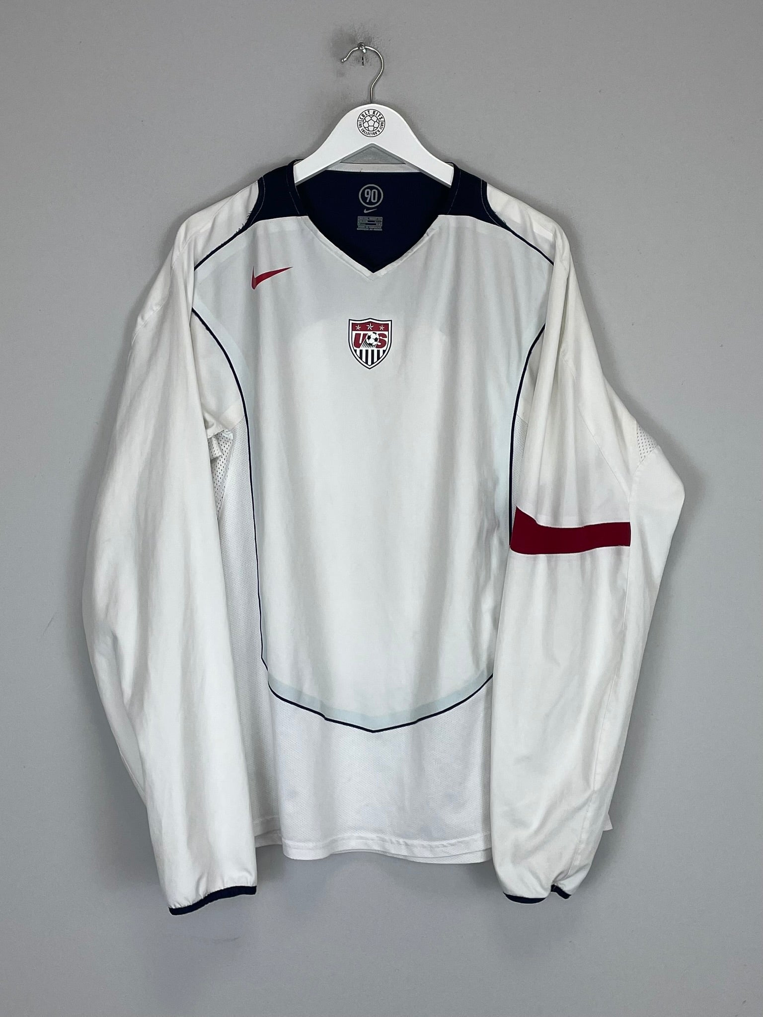 2004/06 USA *PLAYER ISSUE* L/S HOME SHIRT (XXL) NIKE