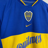 2001/02 BOCA JUNIORS HOME SHIRT (L) NIKE