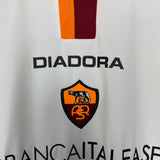 2005/06 ROMA MANCINI #30 *SQUAD SIGNED* MATCH ISSUE AWAY SHIRT (L) DIADORA