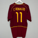 2002/04 PORTUGAL RONALDO #11 HOME SHIRT (XL) NIKE