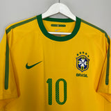 2010/11 BRAZIL KAKA #10 HOME SHIRT (XL) NIKE