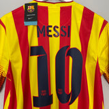 2013/14 BARCELONA MESSI #10 *BNWT* AWAY SHIRT (L) NIKE