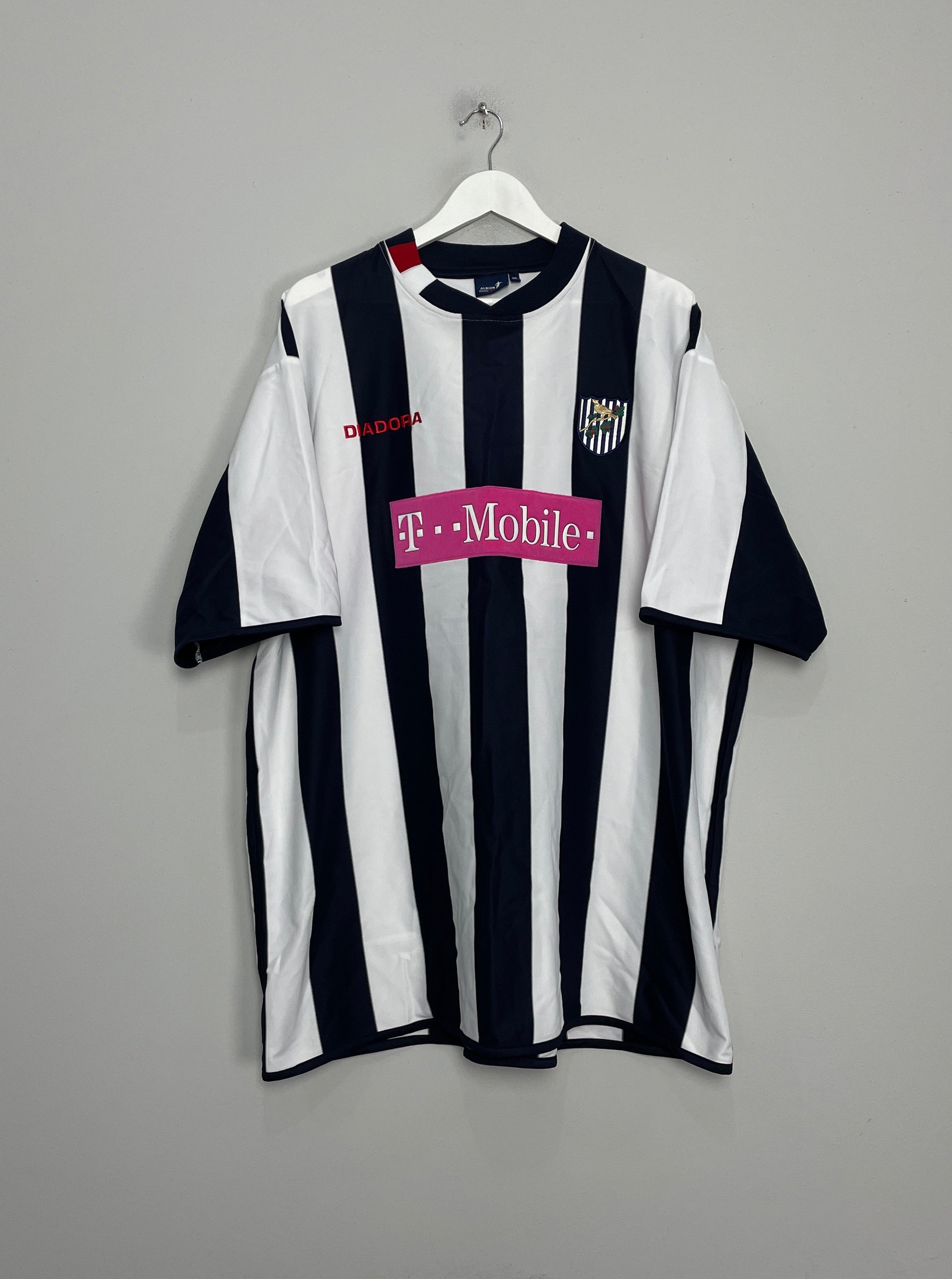 2004/05 WEST BROM HOME SHIRT (XXXL) DIADORA