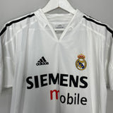 2004/05 REAL MADRID RONALDO #9 HOME SHIRT (S) ADIDAS