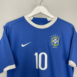 2006/07 BRAZIL RONALDINHO #10 AWAY SHIRT (L) NIKE