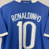 2006/07 BRAZIL RONALDINHO #10 AWAY SHIRT (L) NIKE