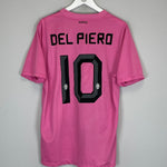 2011/13 JUVENTUS DEL PIERO #10 AWAY SHIRT (L) NIKE